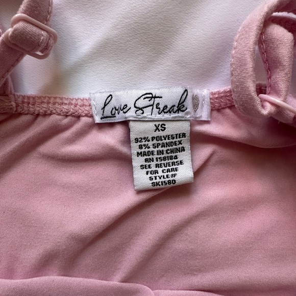 Pink Ruched Tank Top - Picture 2 of 2